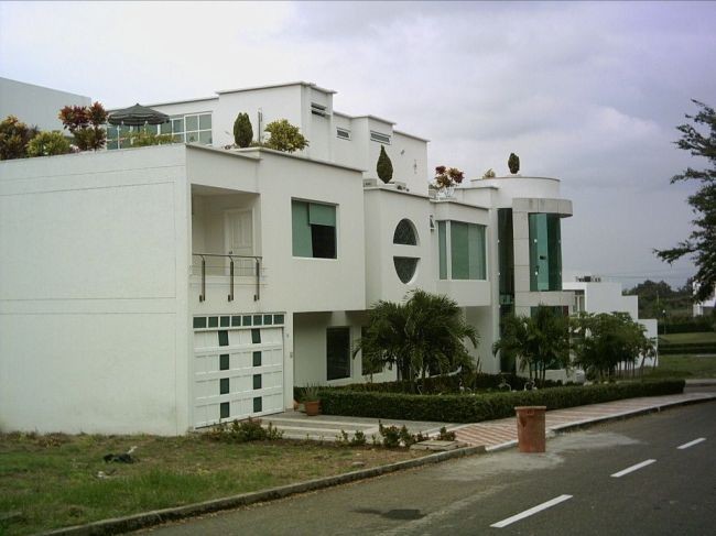 Casa Isla del Conde: fachada lateral y cubierta terraza